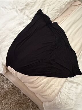 Black A-Line Skirt